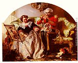 Abraham Solomon The Lion In Love painting